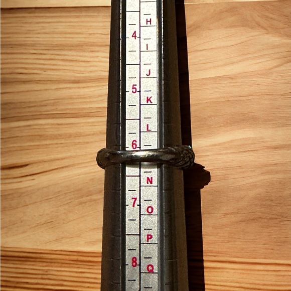 Blue Topaz Solid Sterling Silver Ring - Picture 10 of 13